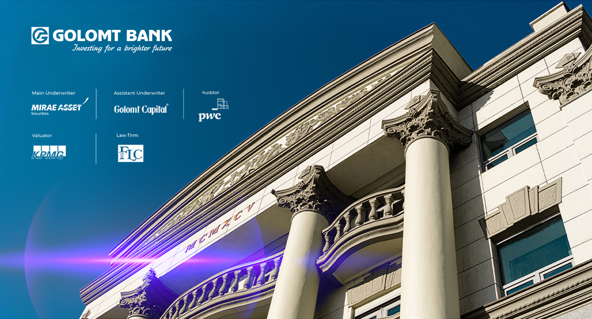 Bank of Mongolia and Financial Regulatory Commission endorses Golomt Bank&#039;s comprehensive plan for becoming a Joint-Stock Company
