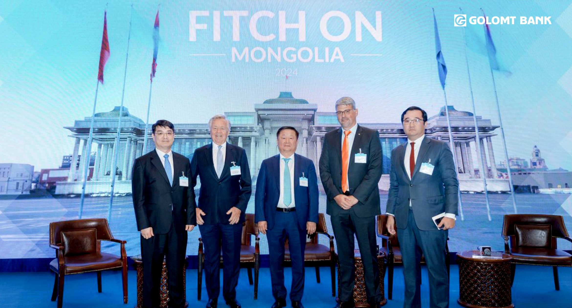 Golomt Bank joined the “Fitch on Mongolia 2024” event